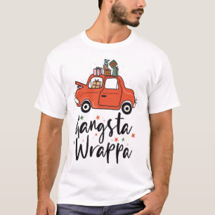 Camiseta Navidades divertidos de Gangsta Wrappa
