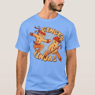 Camiseta Navidades divertidos de Ginger Ninjas