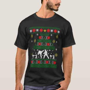 Camiseta Navidades divertidos de karate dan navidades feas 
