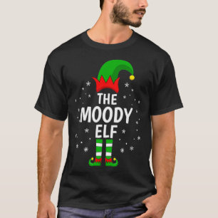 Camiseta Navidades divertidos de la familia Moody Elf
