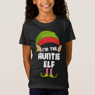 Camiseta Navidades divertidos de la tía Elf que coincidían 