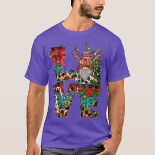 Camiseta Navidades divertidos de Love Gnomes Navidad Santa