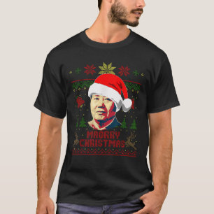 Camiseta Navidades divertidos de Mao Zedong