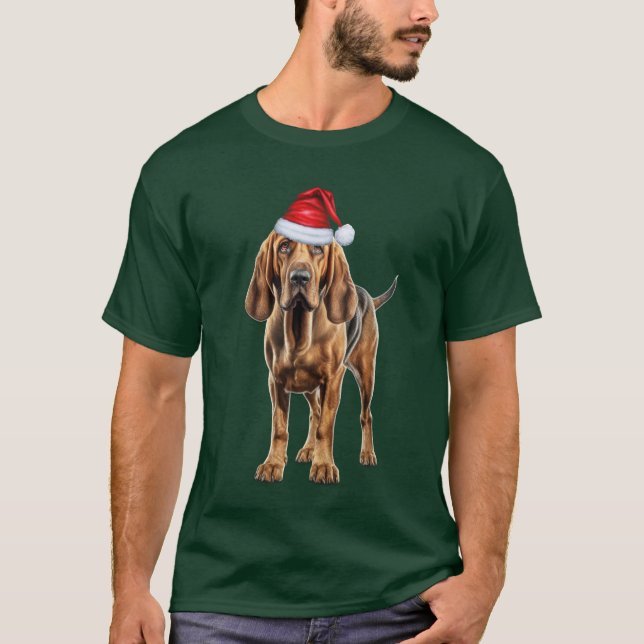 Camiseta Navidades divertidos de perros que se prostituyen (Anverso)