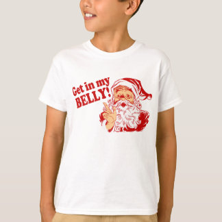 Camiseta Navidades divertidos de Santa Claus