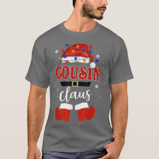 Camiseta Navidades divertidos de Santa Cousin Claus que coi