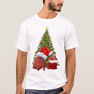 Camiseta Navidades divertidos de Santa Cruz ermitan a los a