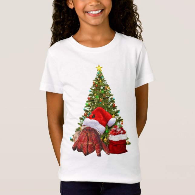 Camiseta Navidades divertidos de Santa Cruz ermitan a los a (Anverso)