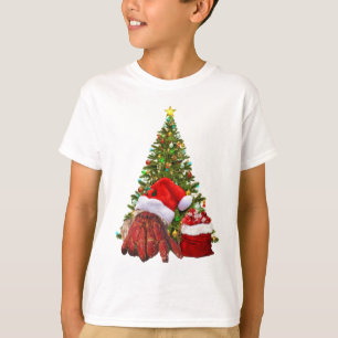 Camiseta Navidades divertidos de Santa Cruz ermitan a los a