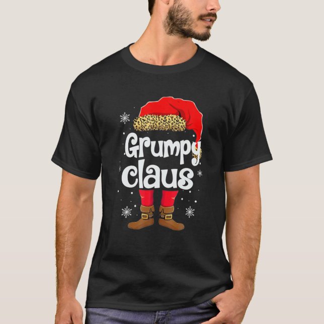 Camiseta Navidades divertidos de Santa Nonnie Claus a la fa (Anverso)