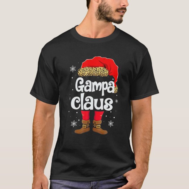 Camiseta Navidades divertidos de Santa Nonnie Claus a la fa (Anverso)