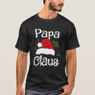 Camiseta Navidades divertidos de Santa Papa Claus que coinc