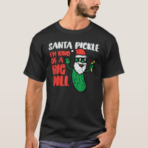 Camiseta Navidades divertidos de Santa Pickle