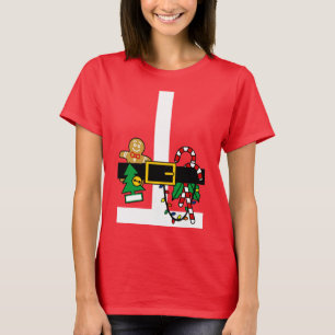 Camiseta Navidades divertidos de Santa Suit Costume