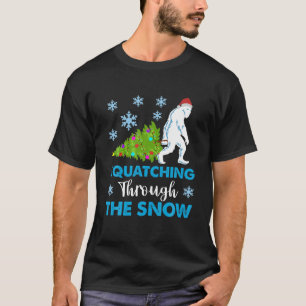 Camiseta Navidades divertidos de Sasquatch ocupando navidad