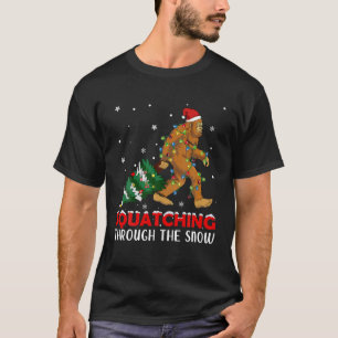 Camiseta Navidades divertidos de Sasquatch ocupando navidad