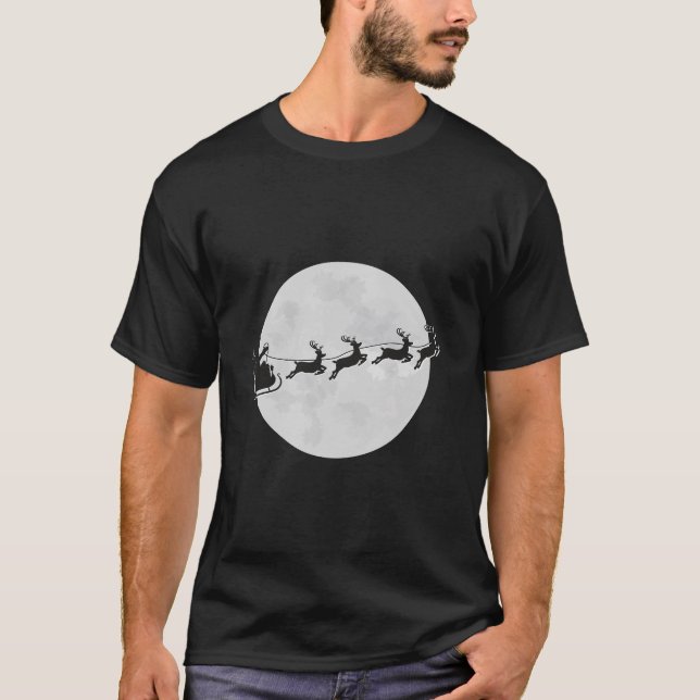 Camiseta Navidades divertidos de Sleigh Queen (Anverso)