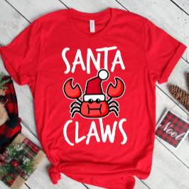 Camiseta Navidades divertidos del cangrejo de Nueva Inglate