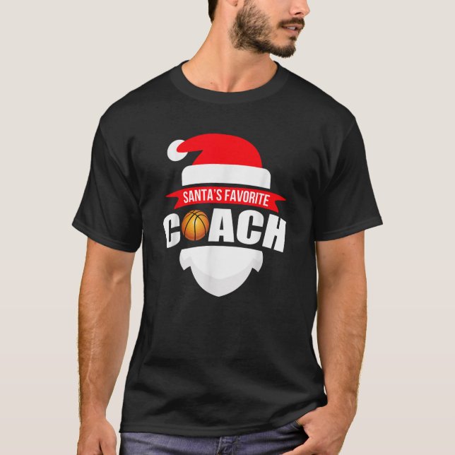 Camiseta Navidades divertidos del entrenador favorito de Sa (Anverso)