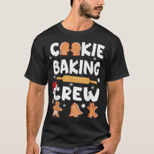 Camiseta Navidades divertidos del equipo Cookie Baking Ging
