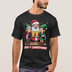 Camiseta Navidades divertidos del Festival de Cervezas de S