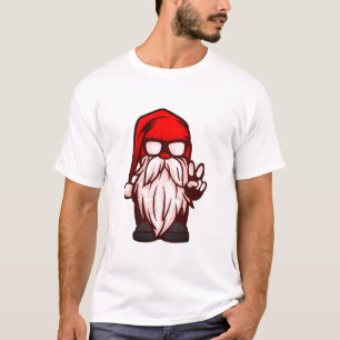 Camiseta Navidades divertidos del Gangsta Gnome Santa Desig