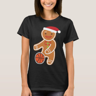 Camiseta Navidades divertidos del jugador de baloncesto Gin