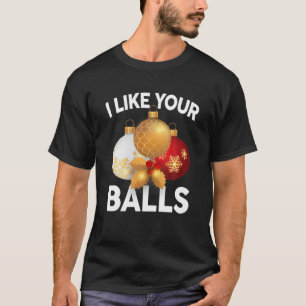 Camiseta Navidades divertidos dicen que me gusta tu familia