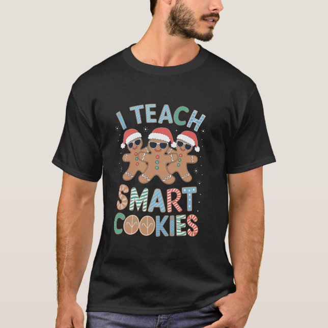 Camiseta Navidades divertidos Diseño de profesores de cooki (Anverso)