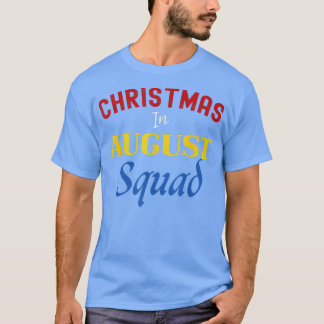 Camiseta Navidades divertidos en el grupo de verano Santa e