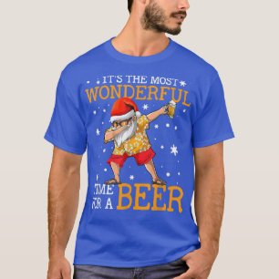 Camiseta Navidades divertidos en julio en Santa Hawái Marav