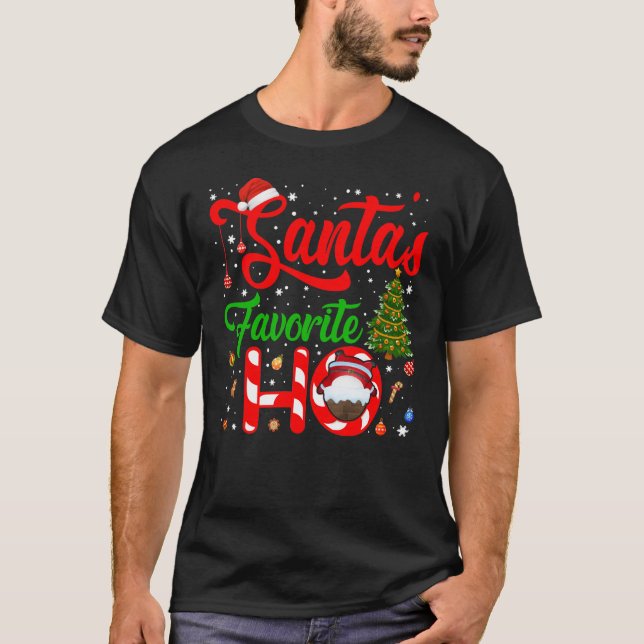 Camiseta Navidades divertidos en la navidad favorita de San (Anverso)