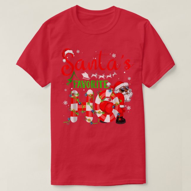 Camiseta Navidades divertidos en la navidad favorita de San (Diseño del anverso)