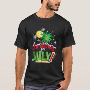 Camiseta Navidades divertidos en las vacaciones de verano d