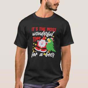 Camiseta Navidades divertidos: Es la cerveza más maravillos