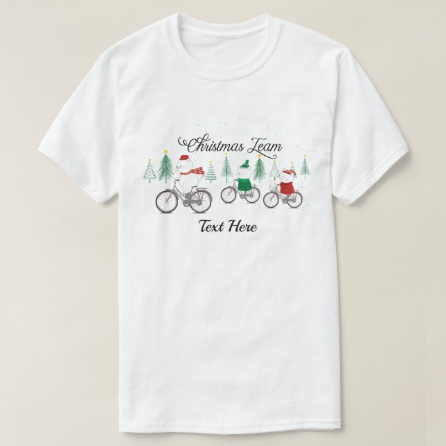 Camiseta Navidades divertidos Fiesta Familia Matanza (Diseño del anverso)