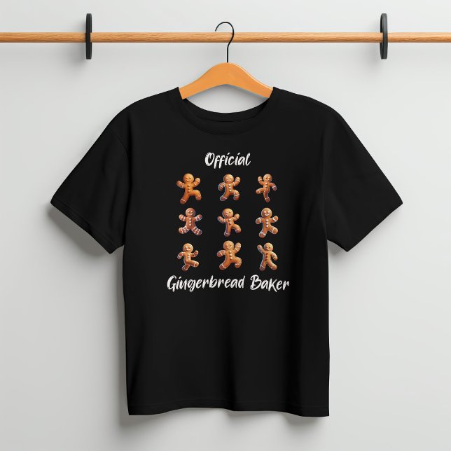 Camiseta Navidades divertidos Gingerbread man para Baker (Subido por el creador)