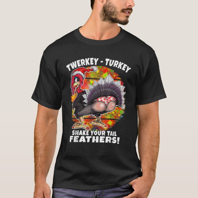 Camiseta Navidades divertidos gracias al humor turco en Twi (Anverso)