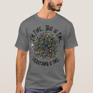 Camiseta Navidades divertidos iluminan a pareja coincidente