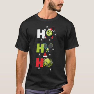 Camiseta Navidades divertidos jugando al tenis pijama