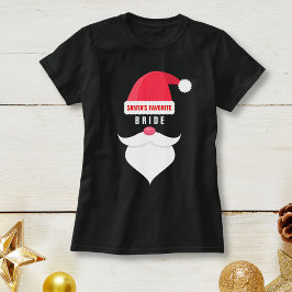 Camiseta Navidades divertidos, la novia favorita del Boda S