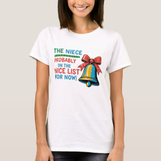 Camiseta Navidades divertidos, mamá Reina Caos, familia coi