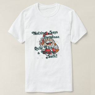 Camiseta Navidades divertidos, nada dice