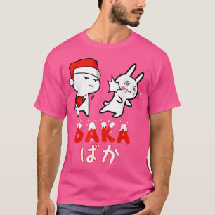 Camiseta Navidades divertidos Pajama, Anime Baka Idiot Rabb