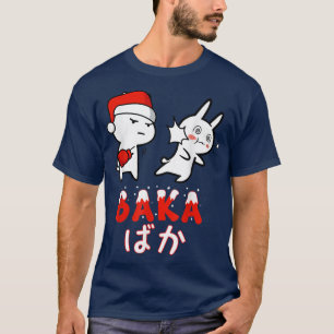 Camiseta Navidades divertidos Pajama, Anime Baka Idiot Rabb