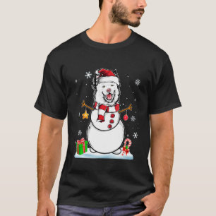 Camiseta Navidades divertidos Pajama Finlandés Lapphund Dog
