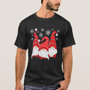 Camiseta Navidades divertidos Pajama Gnome Xmas Gnomes Snow
