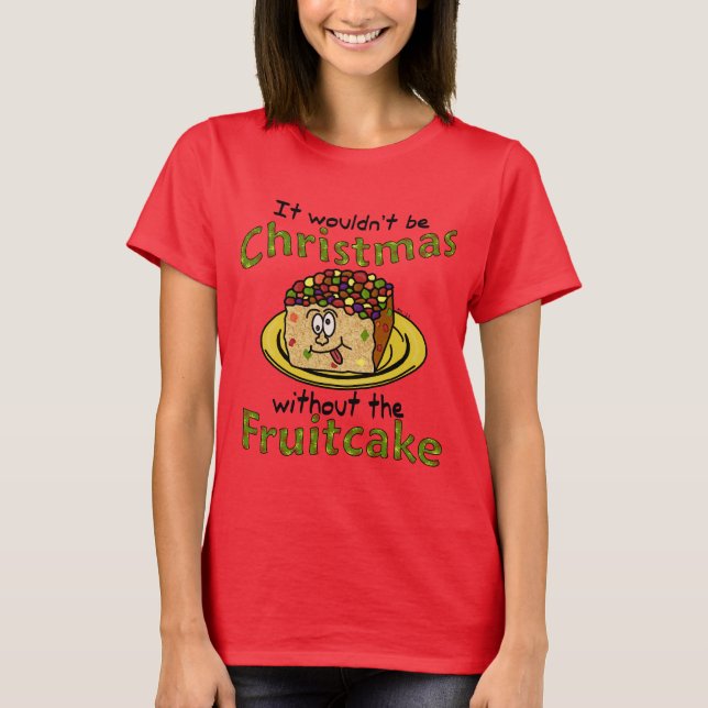 Camiseta Navidades divertidos Personalizado Fruitakes (Anverso)
