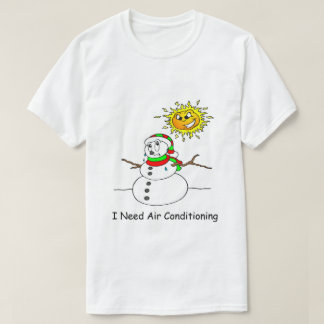 Camiseta Navidades divertidos que derriten las necesidades 
