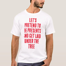 Camiseta Navidades divertidos recogen la línea